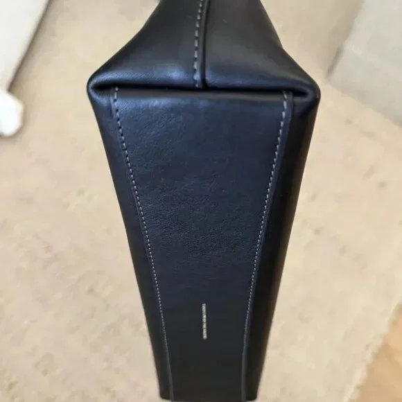 Coach Dark Leather Hobo Bag - Picture 3 of 6